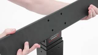 Secretlab MAGNUS Pro SittoStand Metal Desk Assembly Guide [upl. by Sundstrom597]