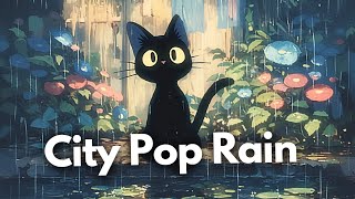 80s Tokyo City Pop vibes Lofi Playlist ☂️ Rain sounds  Ghibli atmosphere [upl. by Holtorf]