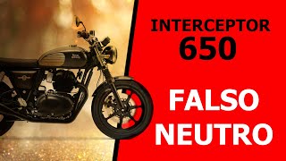 FALSO NEUTRO  INTERCEPTOR 650 [upl. by Sisi67]