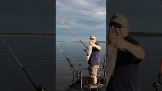 Dragging baits for catfish on Oologah lake fishing fish catfish [upl. by Ettevets]