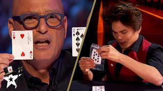 Shin Lim SHOCKS Judges With INCREDIBLE Card Magic on Americas Got Talent [upl. by Yttocs529]