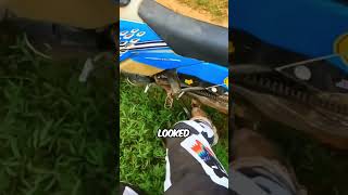 Bikers Leg Looks Twisted After Bad Motocross Crash 😳 [upl. by Niwrek]