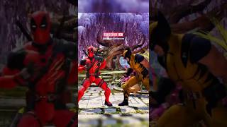 Wolverine vs Deadpool Action Fight Gameplay Marvel  Avengers  Deadpool  Wolverine  games 4k [upl. by Ynnattirb968]