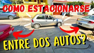 como estacionarse entre dos carros [upl. by Lally]