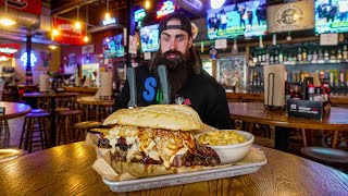 THIS BBQ SANDWICH CHALLENGE IN SOUTH CAROLINA HAS BEEN FAILED 76 TIMES  BeardMeatsFood [upl. by Ziana]