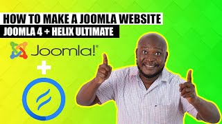 How To Make a Joomla Website in 10 Mins Using Helix Ultimate Framework and Joomla 4 For Beginners [upl. by Oneg]