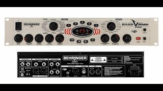 Behringer Bass Vamp Pro with BARITONE guitar [upl. by Kcinnay236]