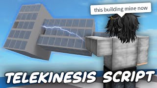 ROBLOX FE Telekinesis Script  ROBLOX EXPLOITING [upl. by Enilamme335]