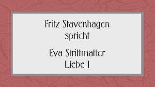 Eva Strittmatter „Liebe I“ [upl. by Lyreb]