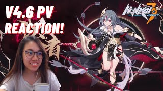 V46 PV Unequaled and Unrivaled  Reaction Honkai Impact 3rd [upl. by Adnilra]