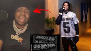 Big 30 Sends MoneyBagg Yo A Crazy Message amp Exposes Him Over Dss Song [upl. by Dnama]