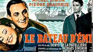 Musique du film LE BATEAU DEMILE  Lino Ventura1962 [upl. by Ardnuat]