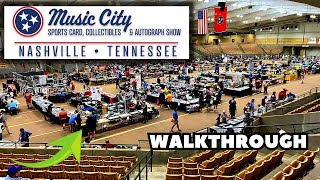 Music City Sports Card Collectibles and Autograph Show 2023 Walkthrough [upl. by Enyahs956]