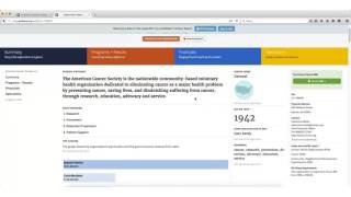 Finding NonProfit Organization Profiles Guidestar [upl. by Lucais]