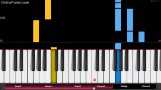 Jemaine Clement  Shiny from quotMoanaquot  EASY Piano Tutorial  How to play Shiny on piano [upl. by Oel]