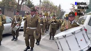 Parada Militar 2022 Salida Banda de Carabineros [upl. by Ahseina]