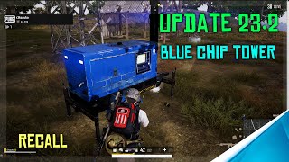 PUBG  Blue Chip Tower  Return Arena  Recall  Update 232 [upl. by Nivram]