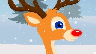 Rudolph The Red Nosed Reindeer  Christmas Carols For Kids With Lyrics [upl. by Allez]