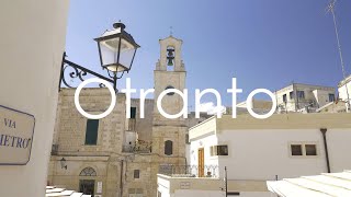 Otranto Walkig Tour Puglia Italy  4K UHD  Virtual Trip [upl. by Motch]