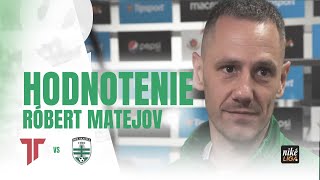 Róbert Matejov quotBolo to o rýchlych protiútokochquot [upl. by Alyam]