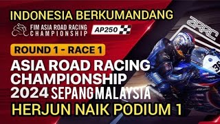 FULL RACE 1 ARRC AP250 SEPANG MALAYSIA INDONESIA BERKUMANDAN [upl. by Tnek]