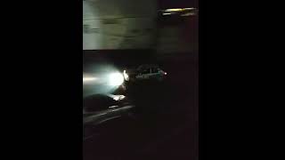 🚘Night rally EXHAUST FLAME Retour de flamme🔥 [upl. by Raycher]