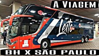 A Viagem De Belo Horizonte a São Paulo Com EXPRESSO ADAMANTINA  Leito Total [upl. by Sachs]