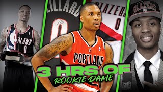 3 Hours Of Rookie Damian Lillard Highlights 🔥  201213 ROTY [upl. by Querida]