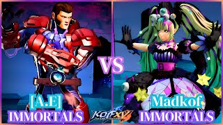 KOF XV🔥🕹️AE🔥VS🔥MadKof⚡The Next Level Of KOF 15 Shatter Strike With Unstoppable Combos🔥Rank Match🔥 [upl. by Casmey482]