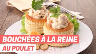 Faire des bouchées à la reine au poulet  MARMITON [upl. by Einavoj734]