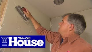 How to Use a Membrane System to Prep a Shower for Tiling  This Old House [upl. by Iat3]