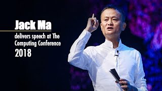 Live Jack Ma delivers speech at The Computing Conference 2018 马云在2018杭州云栖大会上发表演讲 [upl. by Htrowslle418]