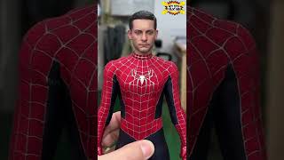 SPIDERMAN No Way Home 🕸 Tobey Maguire HOT TOYS shorts spiderman [upl. by Marciano]