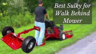 Best Sulky for Walk Behind Mower  Top 5 Sulky of 2021 [upl. by Dylan205]