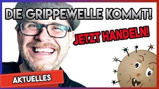 Grippewelle 👉 Was tun  Dazu die Unterschiede zwischen grippalem Infekt und Grippe [upl. by Justen]