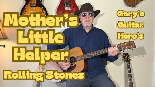 quotMothers Little Helperquot Simplified Acoustic Guitar Lesson beginnerguitarlessons guitarcover [upl. by Wootan760]