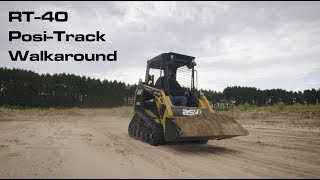 RT40 PosiTrack Compact Track Loader Walkaround [upl. by Vikky]