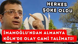 EKREM İMAMOĞLUNDAN ALMANYADA OLAY CAMİ TALİMATI HERKES ŞOKE OLDU [upl. by Aneetsirk]