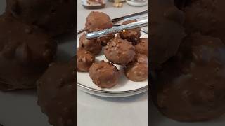 Homemade Ferrero Rocher😋😋shorts [upl. by Anilrats]