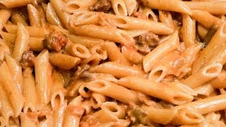 Penne alla boscaiola  Lumberjack Pasta by Bravobob [upl. by Adniroc]