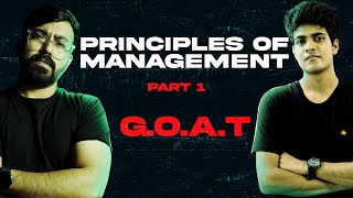 Class 12  Principles of Management  Part 01  Commerce Baba GOAT [upl. by Nastassia]