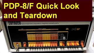 PDP8F Quick look and Teardown [upl. by Yrelle313]