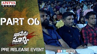 Naa Peru Surya Na Illu India Pre Release Event PART  6  Allu Arjun Anu Emmanuel Vakkantham Vamsi [upl. by Enyedy726]