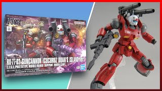 HG 1144 GUNCANNON CUCURUZ DOANS ISLAND Ver  Mobile Suit Gundam Cucuruz Doan’s Island [upl. by Gnay]