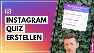 Instagram Quiz Sticker Anleitung Deutsch [upl. by Imehon]