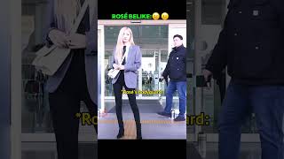 the difference between Rosés bodyguard and IUs bodyguard😅😅 blackpink rosé [upl. by Pirozzo]