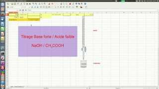 Titrage Base forte Acide faible [upl. by Filiano]