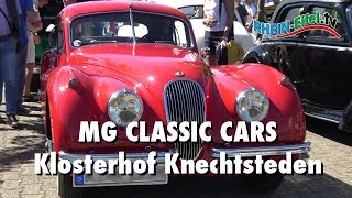 MG CLASSIC CARS  Klosterhof Knechtsteden  RheinEifelTV [upl. by Rodriguez251]