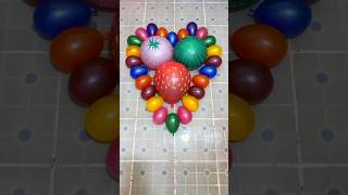 Watermelon Strawberry amp Mini Balloons Create to Beautiful Heart Balloons and Pop Reverse Balloons [upl. by Yerak825]