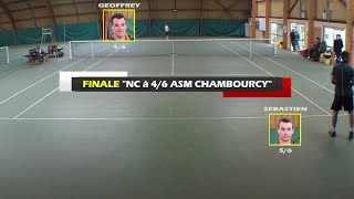 Geoffrey 46 vs Sébastien 56  Finale NC a 46 ASM Chambourcy  Extrait  30042016 [upl. by Ailemap]